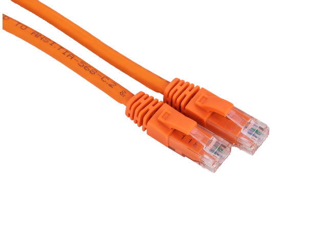 LinkIT Patch U/UTP Cat6 orange 10m AWG 24/7 , LSZH 