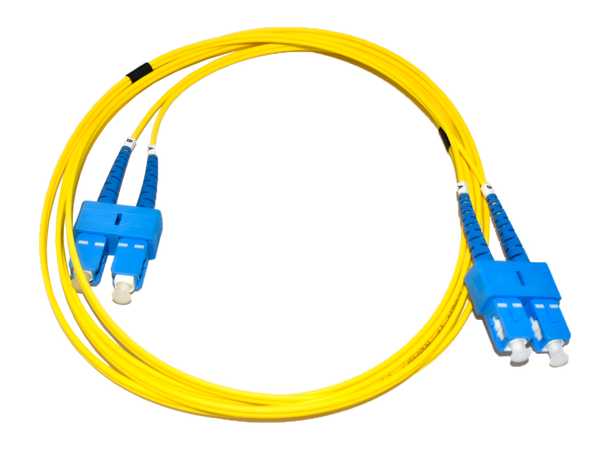 LinkIT fibersnor OS2 SC/SC 3m Duplex | SM | LSZH | Yellow