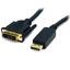LinkIT DisplayPort til DVI-D 0.5m 1920x1080@60Hz , 28 AWG , Black