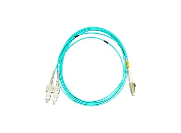 LinkIT fibersnor OM3 LC/SC 4m Duplex , MM , LSZH 