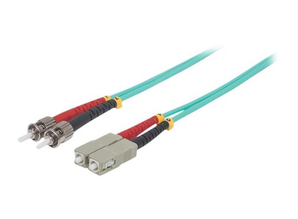 LinkIT fibersnor OM3 SC/ST 2m Duplex , MM , LSZH 