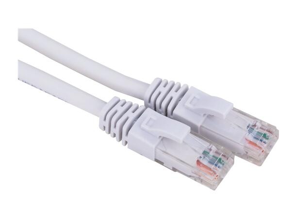 LinkIT Patch U/UTP Cat6 hvit 10m AWG 24/7 | LSZH 