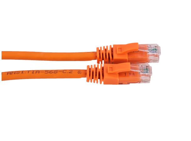 LinkIT Patch U/UTP Cat6 orange 3m AWG 24/7 | LSZH 