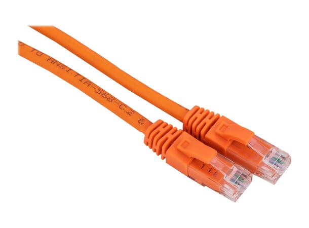 LinkIT Patch U/UTP Cat6 orange 3m AWG 24/7 | LSZH 