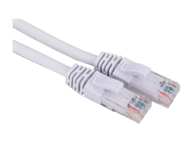 LinkIT Patch U/UTP Cat6 hvit 15m AWG 24/7 | LSZH 