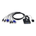 Aten KVM 2-PC 1-User CS22U VGA , USB , Remotecontrol