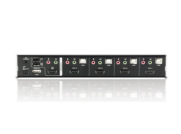 Aten KVM  4-PC 1-Bruker CubiQ CS1794 Switch Box | HDMI | USB| Lyd 