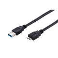 LinkIT USB 3.0,  A - MicroB, 2 m Micro B kun for USB 3.0