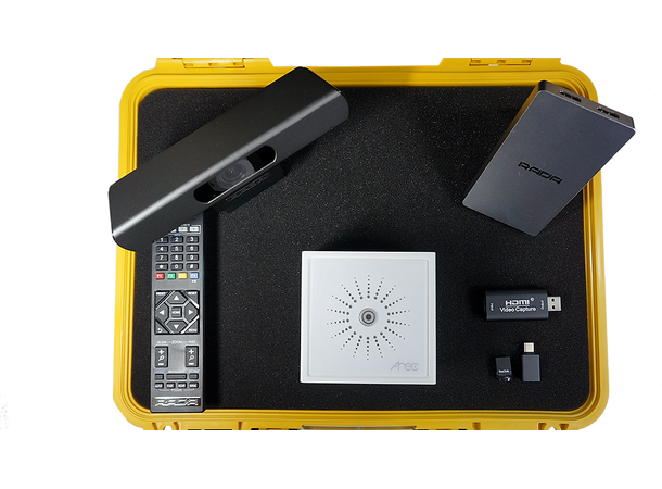 AREC Portable Media Set Light Set LS-US2, A-VC01, RADA bridge, Hardcase