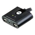 Aten US424  4-Port USB 2.0 Switch 4 PC kan dele 4 USB porter