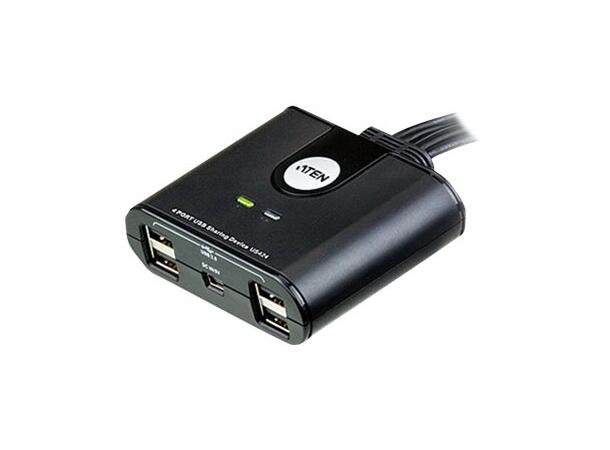 Aten US424  4-Port USB 2.0 Switch 4 PC kan dele 4 USB porter