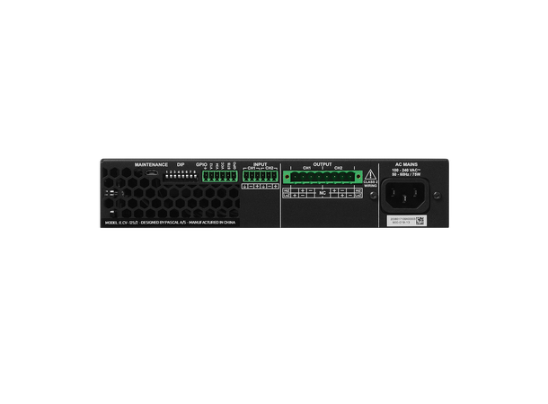 Blaze Audio PowerZone 252 2x125W 4-16 Ohm/100V 