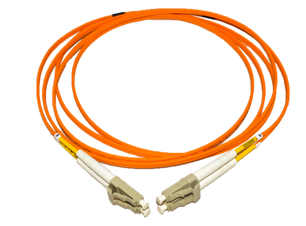 LinkIT fibersnor OM3 LC/LC Oransje Duplex MM OM3 50/125 LSZH, 2mm