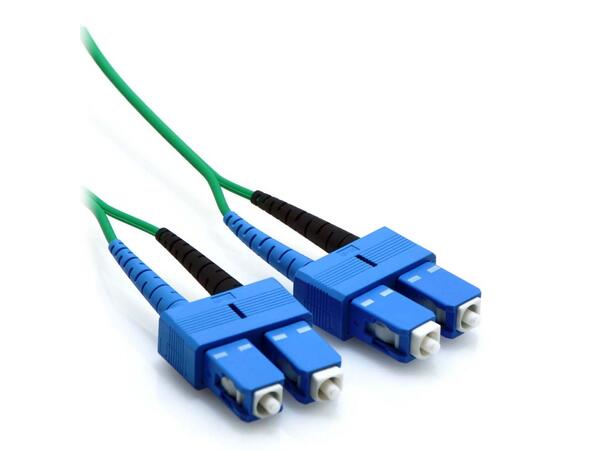 LinkIT fibersnor OS2 SC/SC 3m Duplex | SM | LSZH | Green