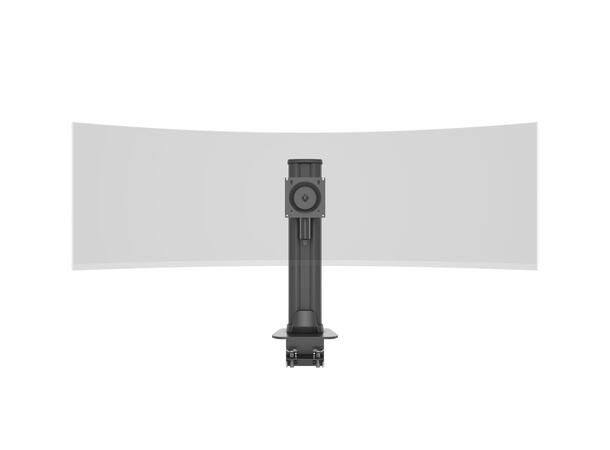Multibrackets bordstativ HD Single Svart , VESA 100, 24Kg, 32-50", klemme