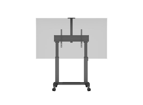 Multibrackets tralle motor dual 180 Svart, 136Kg,1000x600, 60-110" 