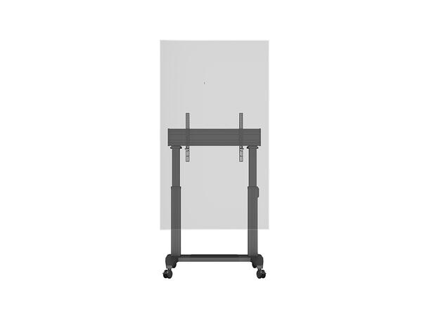 Multibrackets tralle motor dual 180 Svart, 136Kg,1000x600, 60-110" 