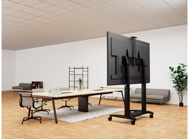 Multibrackets tralle motor dual 180 Svart, 136Kg,1000x600, 60-110" 