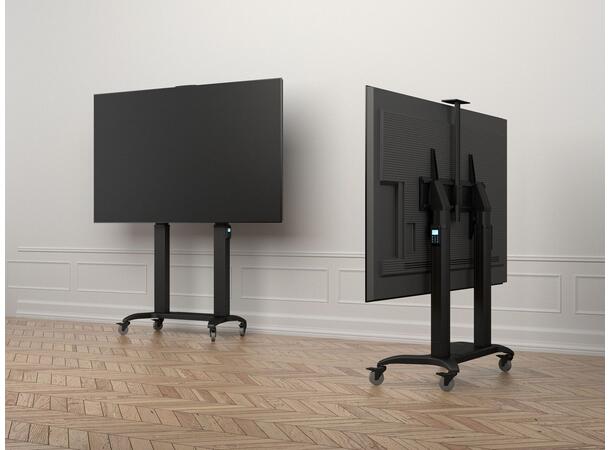 Multibrackets tralle motor dual 180 Svart, 136Kg,1000x600, 60-110" 