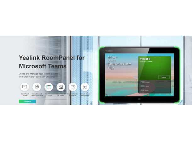 Yealink RoomPanel for Microsoft Teams RoomPanel-Teams