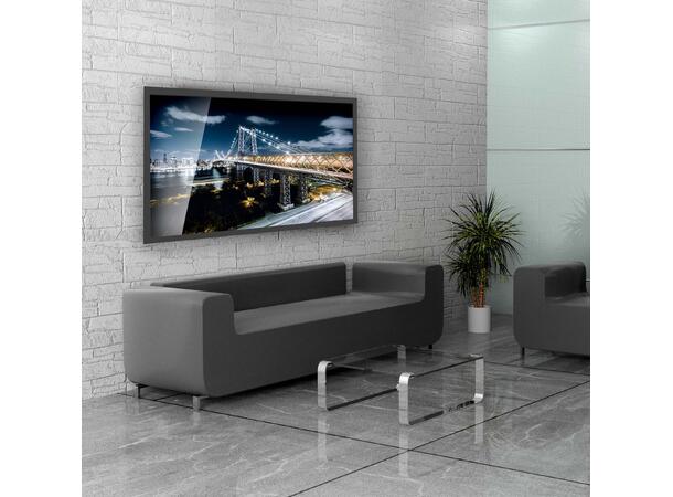 EDBAK Veggfeste LWB1 26-40" Fixed Maks VESA 400x300, 60Kg, svart 