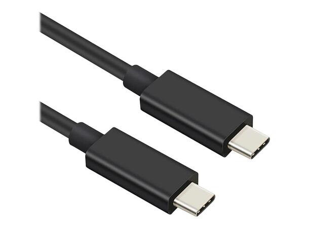 Elivi USB4 C til C kabel 1,5 meter Svart, Gen3, 40gbps/100W, 8K 60Hz