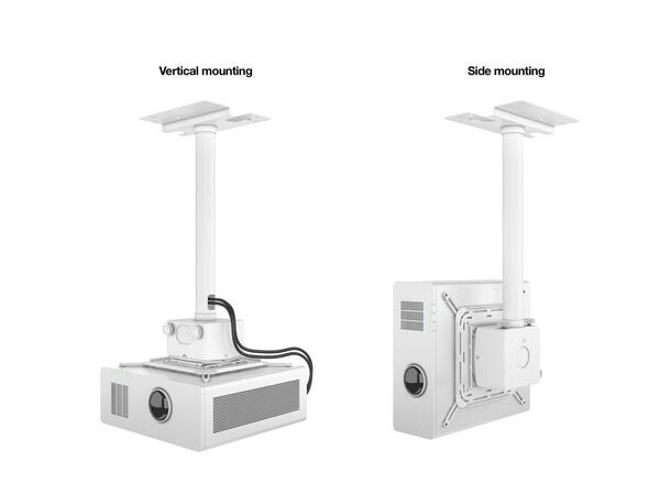 Multibrackets Projektor takfeste PRO HD 150-1000mm, maks 40Kg, Hvit 