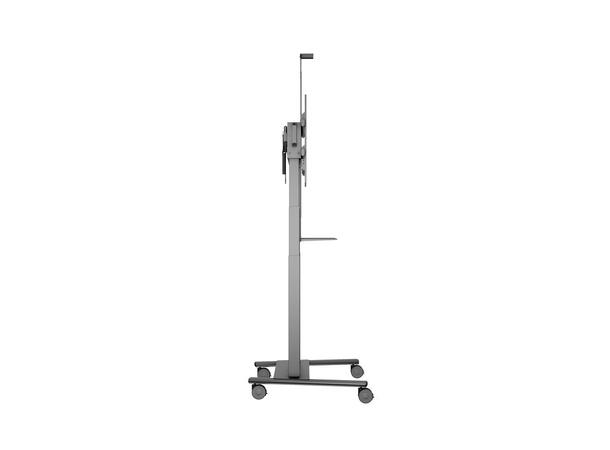 Multibrackets Tralle motor floorstand XL Svart, 1000x600, 150kg, 42-100" 