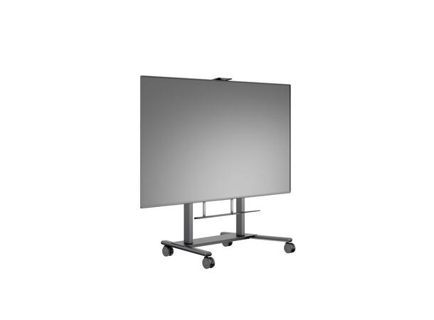 Multibrackets Tralle motor floorstand XL Svart, 1000x600, 150kg, 42-100" 