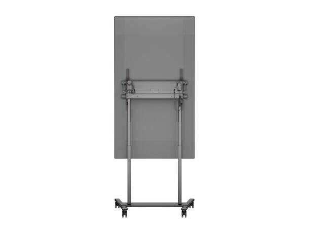 Multibrackets Tralle motor floorstand XL Svart, 1000x600, 150kg, 42-100" 