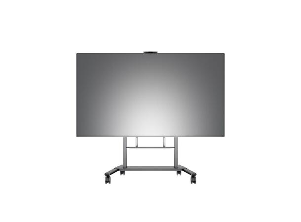 Multibrackets Tralle motor floorstand XL Svart, 1000x600, 150kg, 42-100" 