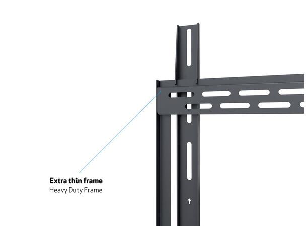 Multibrackets Veggfeste HD Portrait Sort, 400x600, 100Kg 