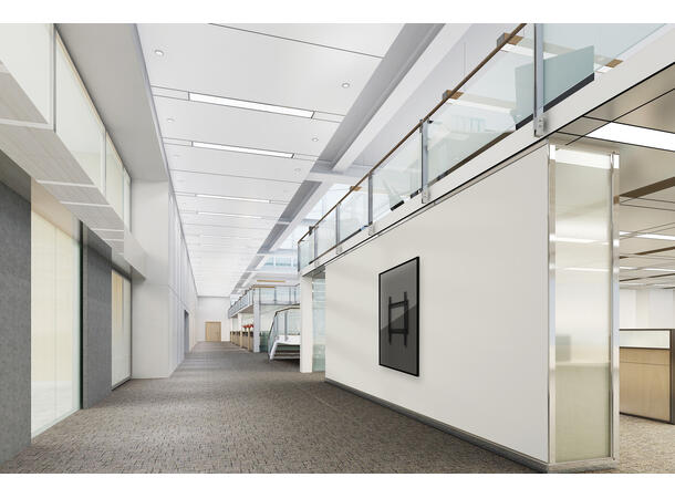 Multibrackets Veggfeste HD Portrait Sort, 400x600, 100Kg 