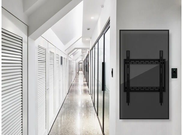 Multibrackets Veggfeste HD Portrait Sort, 400x600, 100Kg 