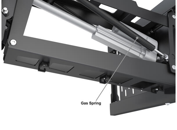 Multibrackets Veggfeste Pulldown motor Maks VESA 800x500, 45 Kg, 42-80" 