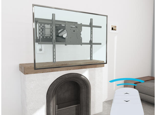 Multibrackets Veggfeste Pulldown motor Maks VESA 800x500, 45 Kg, 42-80" 