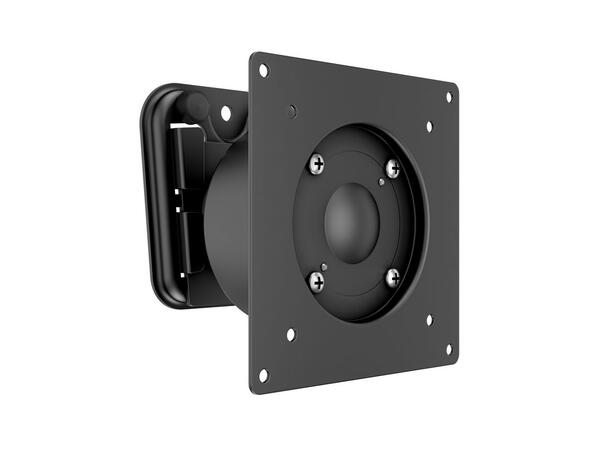 Multibrackets veggfeste Tablet Svart, Vesa 100x100, 6Kg, tilt. 15"-32" 