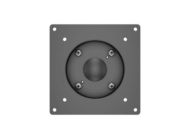 Multibrackets veggfeste Tablet Svart, Vesa 100x100, 6Kg, tilt. 15"-32" 