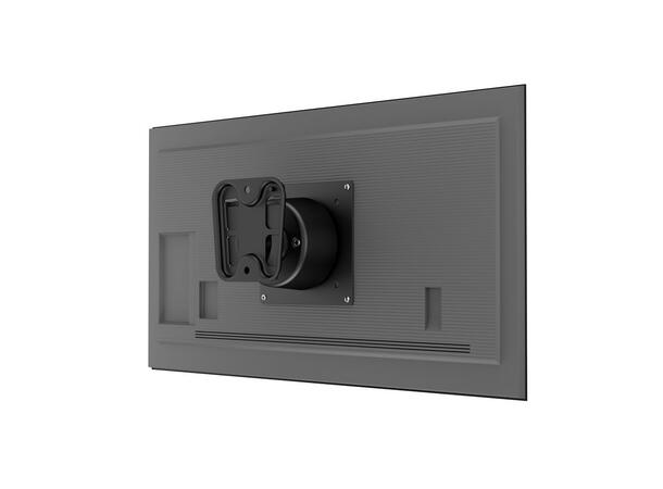 Multibrackets veggfeste Tablet Svart, Vesa 100x100, 6Kg, tilt. 15"-32" 