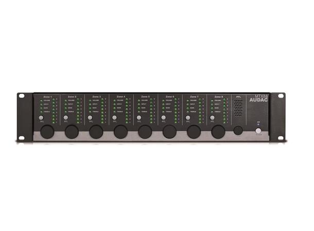 Audac Sonematrise MTX88 8 soner RS232 Ethernet Remote 