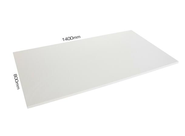 KENSON Compact Table Top 140x80 cm | Hvit