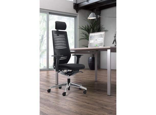 KENSON OPUS Office Chair Svart | 120kg | Fighter 