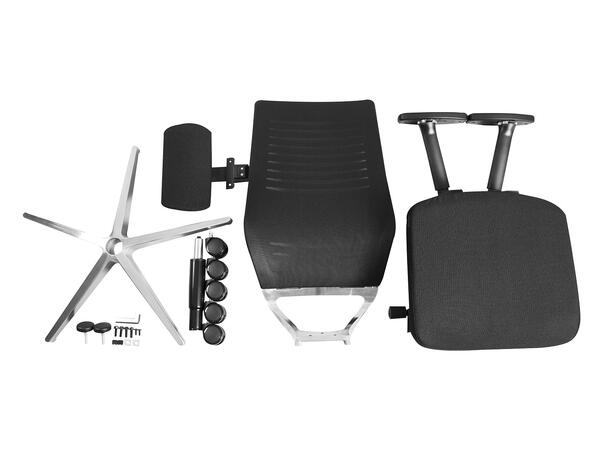 KENSON OPUS Office Chair Svart | 120kg | Fighter 