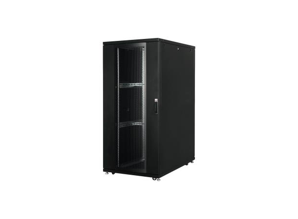 Lande Serverskap Svart 36U B600xD1000 DYNAmax | 1000kg | Perforert FD/BD 
