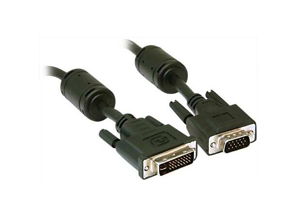 LinkIT DVI-A - VGA kabel XGA  5 m DVI til analog kabel