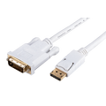 LinkIT DisplayPort til DVI-D  2 m Hvit 1920x1080@60Hz | 28 AWG | White