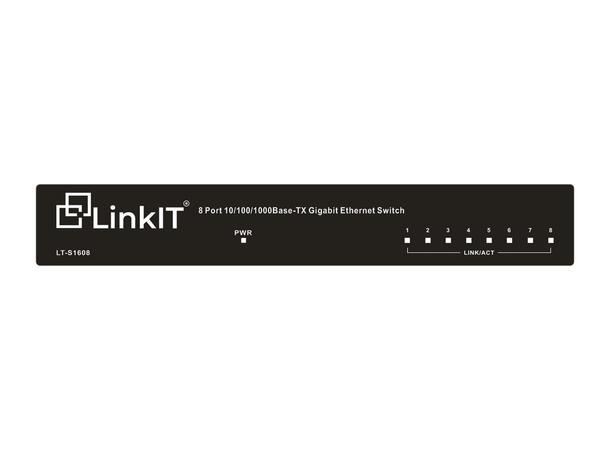 LinkIT S1608 Unmanaged Switch 8-Port 8x10/100/1000 