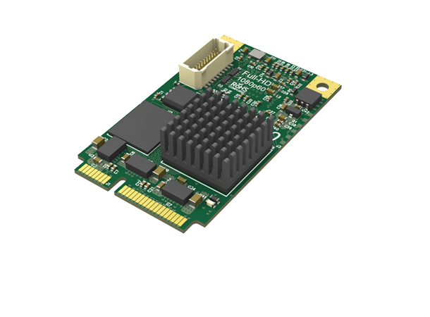 Magewell Pro capture mini HDMI mini PCIe, 1-CH HDMI. 7mm heatsink 