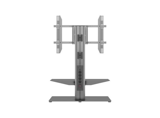Multibrackets Gulvstativ 110 HD single Sort, 60kg, 800x500, 50-85" 