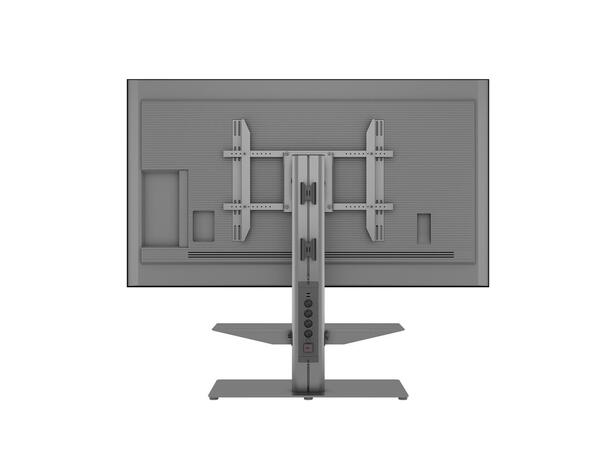 Multibrackets Gulvstativ 110 HD single Sort, 60kg, 800x500, 50-85" 